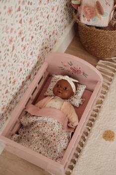 Kinderbett für Puppen von Little Dutch – Modell LD2517 als Beispiel  Puppe Noa